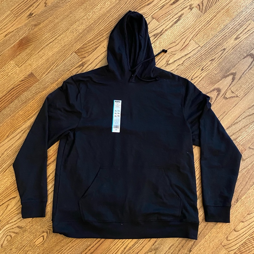 Brand New Make Market Black Men’s Extra Large XL Hooded Sweatshirt
